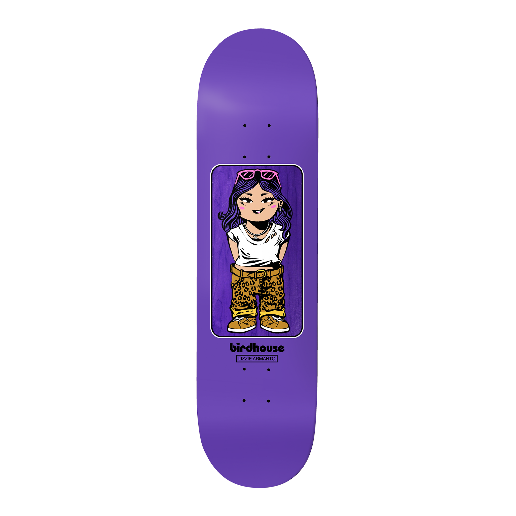 Lizzie Armanto Toybox Deck 8.0 - BIRDHOUSE SKATEBOARDS Lizzie Armanto Toybox Deck 8.0 - BIRDHOUSE SKATEBOARDS
