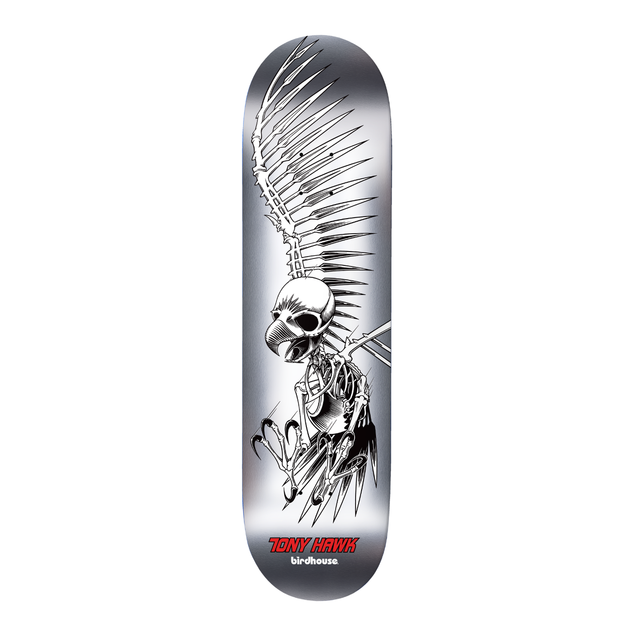 Tony Hawk Full Skull Foil Deck 8.0 - BIRDHOUSE SKATEBOARDS Tony Hawk Full Skull Foil Deck 8.0 - BIRDHOUSE SKATEBOARDS