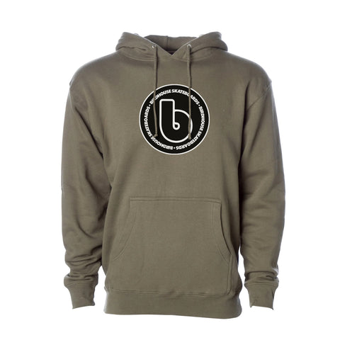 Circle 99 Army Green Hooded Sweatshirt