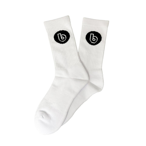 B Logo Socks