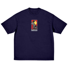 Birdhouse ビッグキャラクター Tシャツ ネイビー 最も優遇 Birdhouse ビッグキャラクター Tシャツ ネイビー